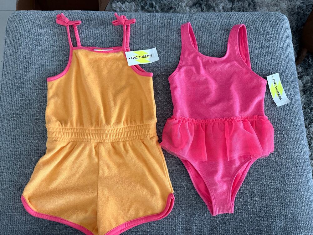 New Girls Swim Bundle-4T Retail $62